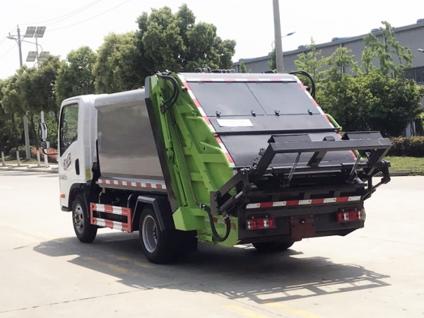 HDW5040ZYSCA6型壓縮式垃圾車(chē)（一汽解放）4m3