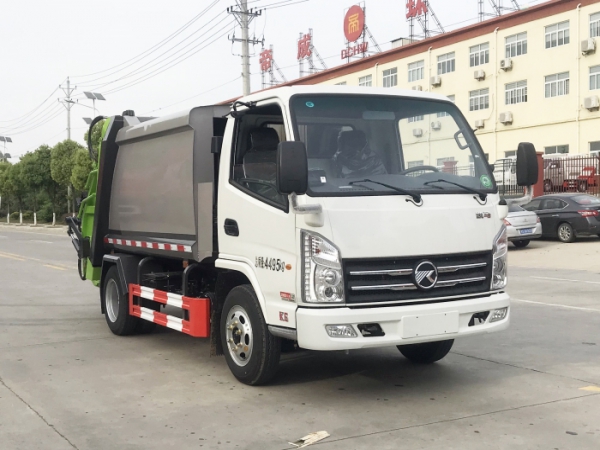HDW5042ZYSKM6型壓縮式垃圾車(chē)（凱馬）4m3