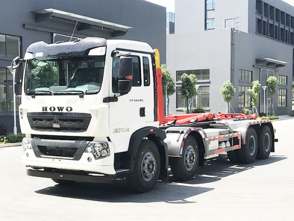 HDW5312ZXXZ6型車廂可卸式垃圾車（重汽HOWO）26T