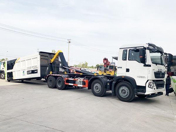 HDW5313ZXXZ6型車廂可卸式垃圾車（重汽HOWO）26T