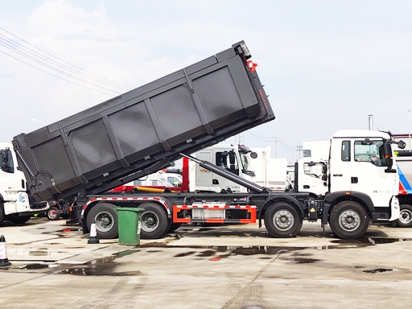 HDW5312ZXXZ6型車廂可卸式垃圾車（重汽HOWO）26T