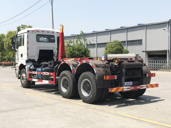 HDW5256ZXXSX6車廂可卸式垃圾車（陜汽軒德X3）20T
