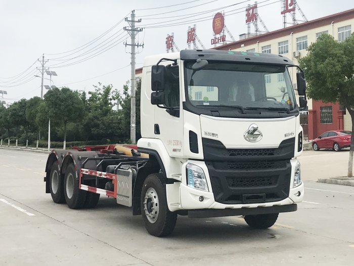 HDW5259ZXXL6型車廂可卸式垃圾車（東風(fēng)柳汽乘龍H5）20T