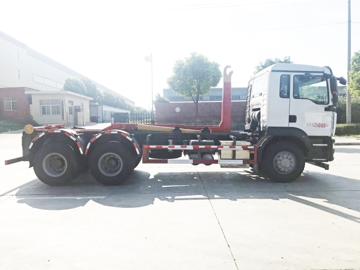 HDW5254ZXXZ6車廂可卸式垃圾車（重汽汕德卡）20T