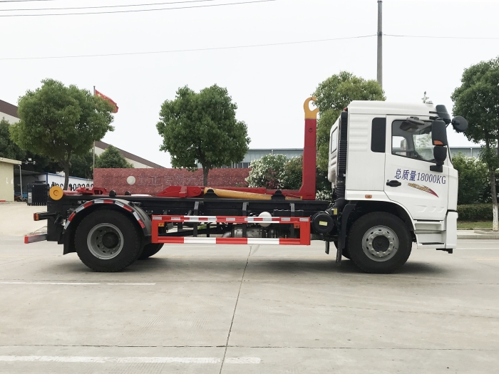 HDW5185ZXXY6車廂可卸式垃圾車（陜汽德龍N3000）16T