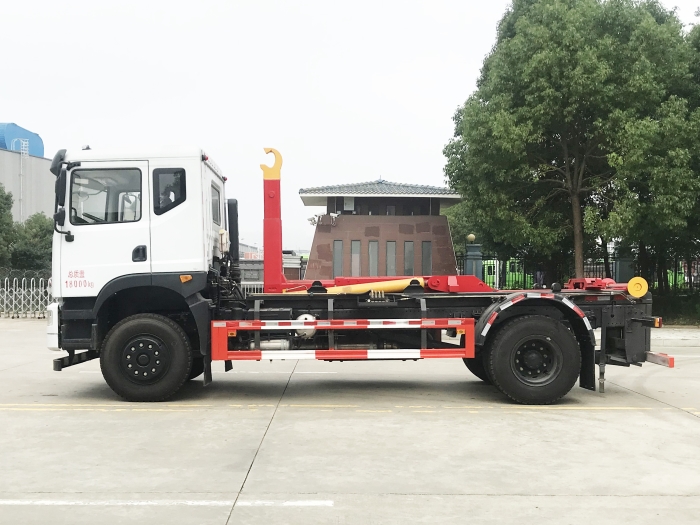 HDW5187ZXXE6車廂可卸式垃圾車(東風(fēng)華神T5)16T