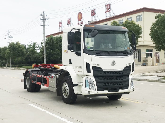 HDW5186ZXXL6車廂可卸式垃圾車(東風柳汽乘龍M3)16T