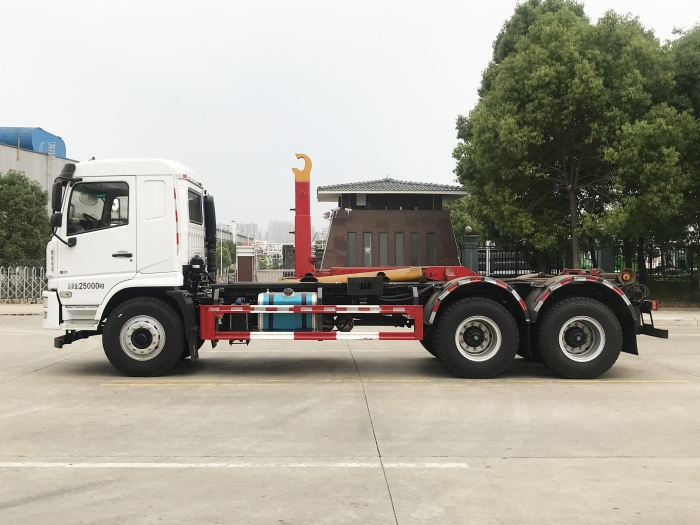 HDW5257ZXXSX6車廂可卸式垃圾車（陜汽軒德X6）20T