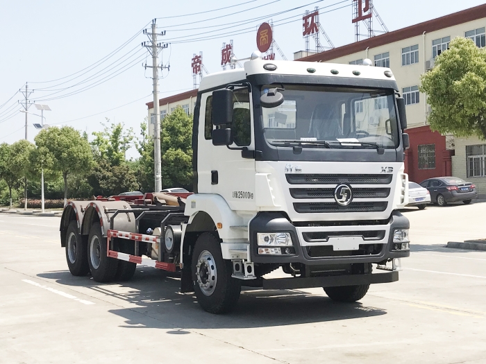 HDW5256ZXXSX6車廂可卸式垃圾車（陜汽軒德X3）20T