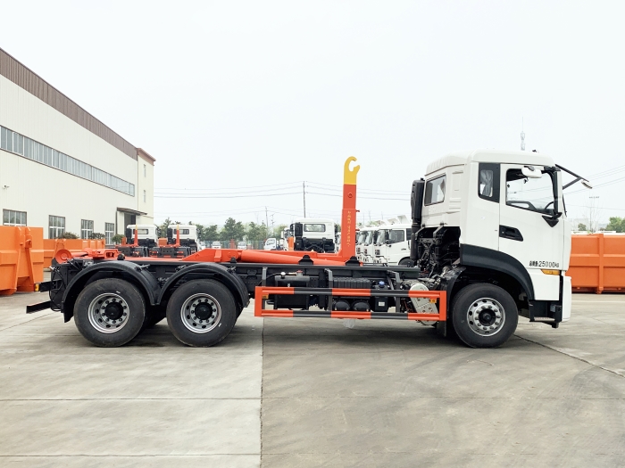 HDW5252ZXXD6車廂可卸式垃圾車（東風天龍）20T