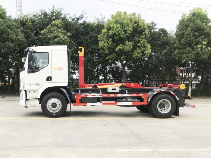 HDW5186ZXXL6車廂可卸式垃圾車(東風柳汽乘龍M3)16T