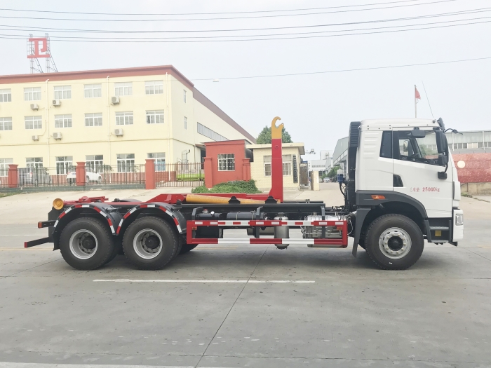 HDW5251ZXXC6車廂可卸式垃圾車（一汽解放）20T