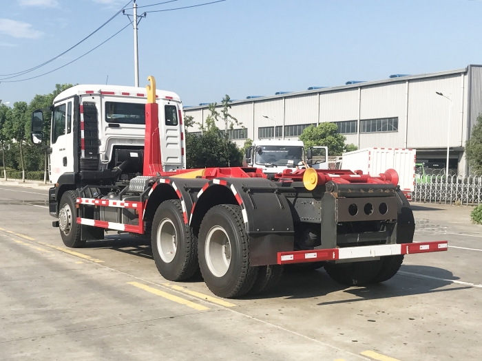 HDW5254ZXXZ6車廂可卸式垃圾車（重汽汕德卡）20T