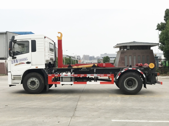 HDW5185ZXXY6車廂可卸式垃圾車（陜汽德龍N3000）16T
