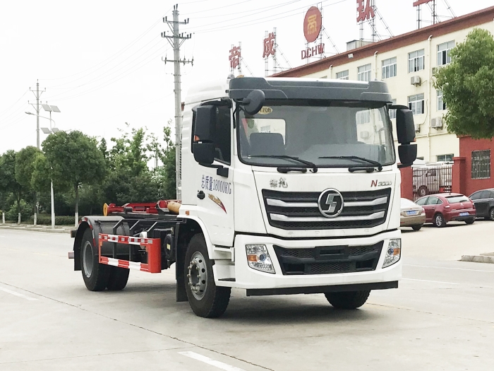 HDW5185ZXXY6車廂可卸式垃圾車（陜汽德龍N3000）16T