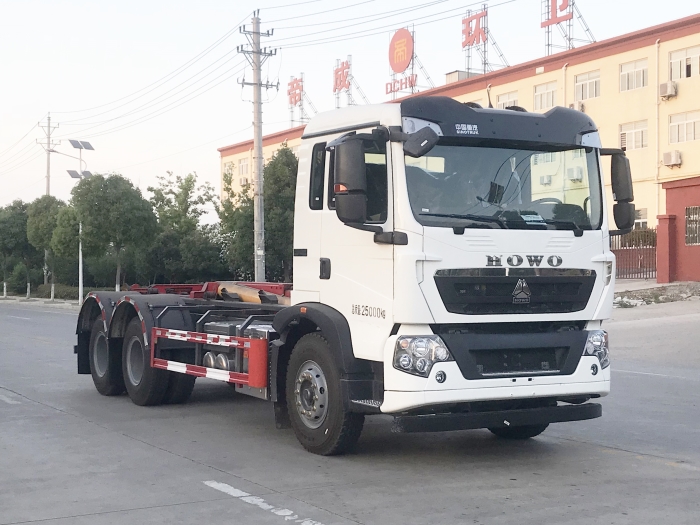 HDW5258ZXXZ6型車廂可卸式垃圾車（重汽HOWO）20T