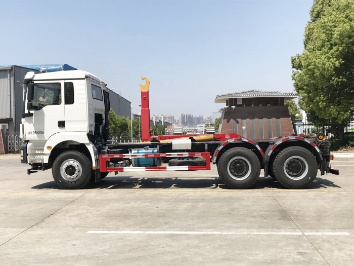 HDW5256ZXXSX6車廂可卸式垃圾車（陜汽軒德X3）20T
