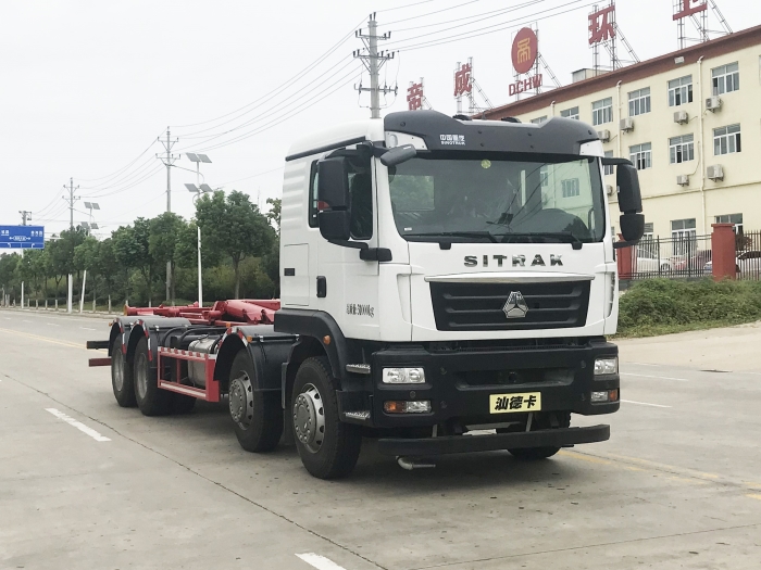 HDW5310ZXXZ6車廂可卸式垃圾車（重汽汕德卡）26T