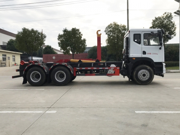 HDW5250ZXXEQ6車廂可卸式垃圾車（東風(fēng)華神T5）20T