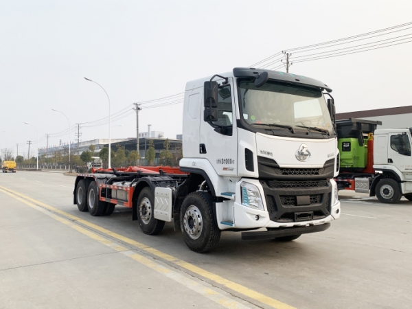 HDW5314ZXXL6車廂可卸式垃圾車（東風(fēng)柳汽乘龍H5）26T
