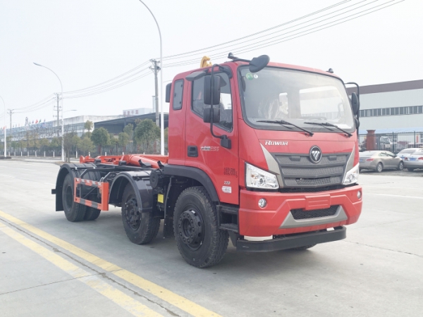 HDW5240ZXXBJ6車廂可卸式垃圾車(福田瑞沃ES5三軸工程版)20T