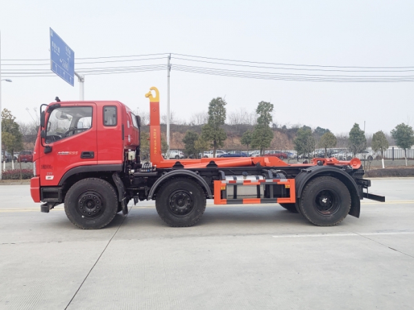 HDW5240ZXXBJ6車廂可卸式垃圾車(福田瑞沃ES5三軸工程版)20T