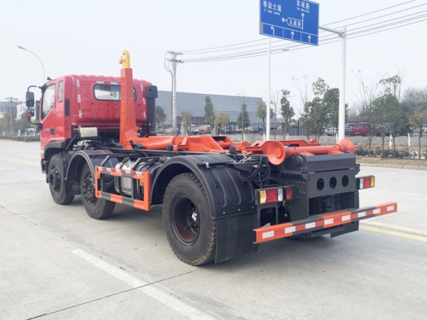 HDW5240ZXXBJ6車廂可卸式垃圾車(福田瑞沃ES5三軸工程版)20T