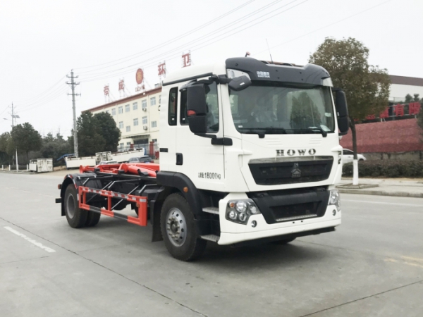 HDW5180ZXXZZ6車廂可卸式垃圾車(重汽HOWO)16T