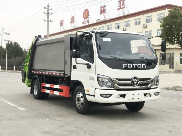 HDW5074ZYSBJ6型壓縮式垃圾車（福田）6m3