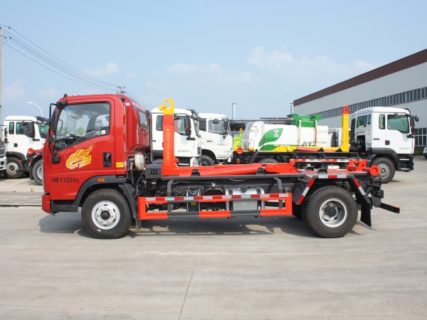 HDW5141ZXXZ6車廂可卸式垃圾車（重汽豪曼）8-10T