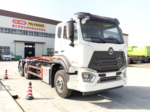 5252ZXXZZ6車廂可卸式垃圾車(重汽HOWO)20T