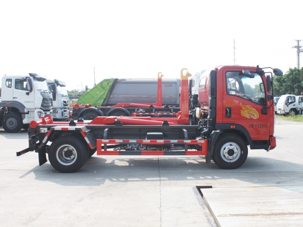 HDW5141ZXXZ6車廂可卸式垃圾車（重汽豪曼）8-10T