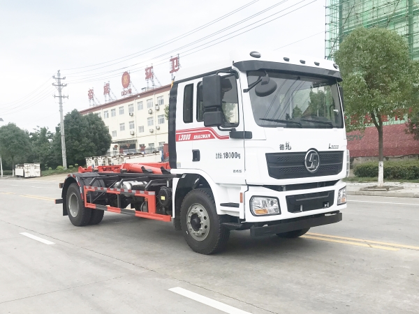 HDW5184ZXXSX6車廂可卸式垃圾車（陜汽德龍L3000）16T