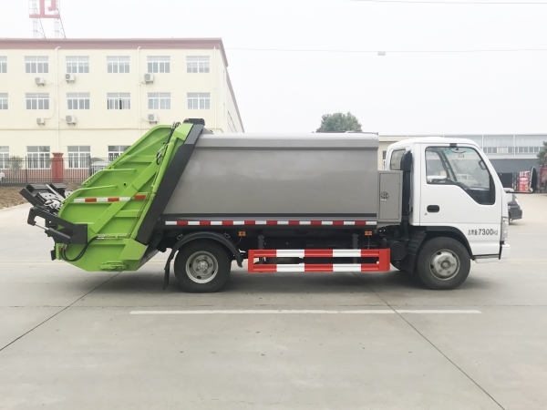 HDW5073ZYSQL6型壓縮式垃圾車（五十鈴）6m3