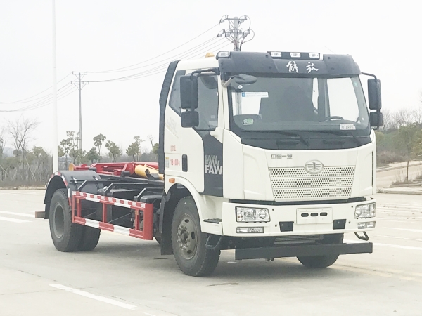HDW5180ZXXC6車廂可卸式垃圾車(一汽解放FAW)16T