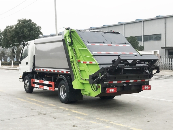 HDW5074ZYSBJ6型壓縮式垃圾車（福田）6m3