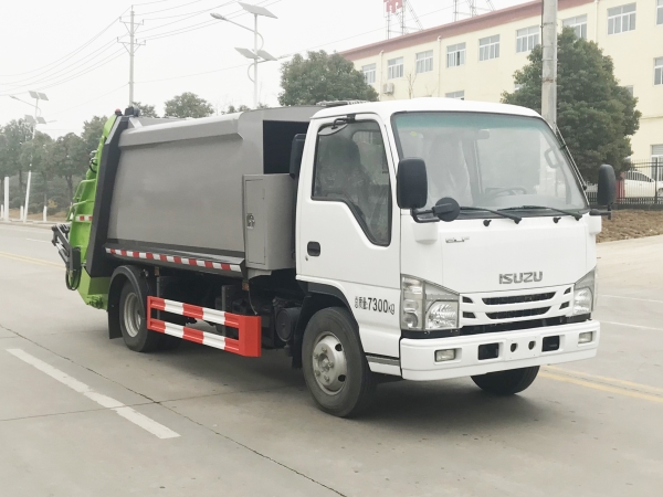 HDW5073ZYSQL6型壓縮式垃圾車（五十鈴）6m3