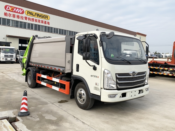 HDW5086ZYSB6型壓縮式垃圾車（福田時代領航）6m3