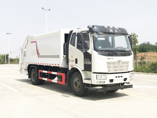 HDW5180ZYSC6型壓縮式垃圾車（一汽解放）12~14m3