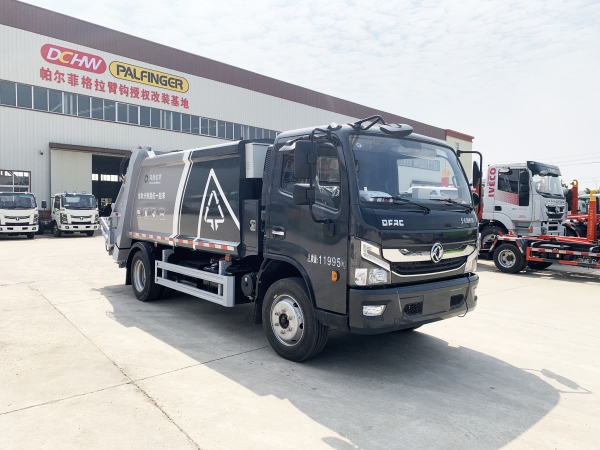 HDW5120ZYSE6型壓縮式垃圾車（東風(fēng)多利卡D7）9m3