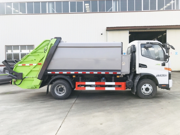 HDW5081ZYSH6型壓縮式垃圾車（江淮駿鈴）6m3