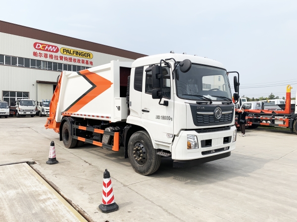 HDW5160ZYSD6型壓縮式垃圾車（東風天錦）10m3