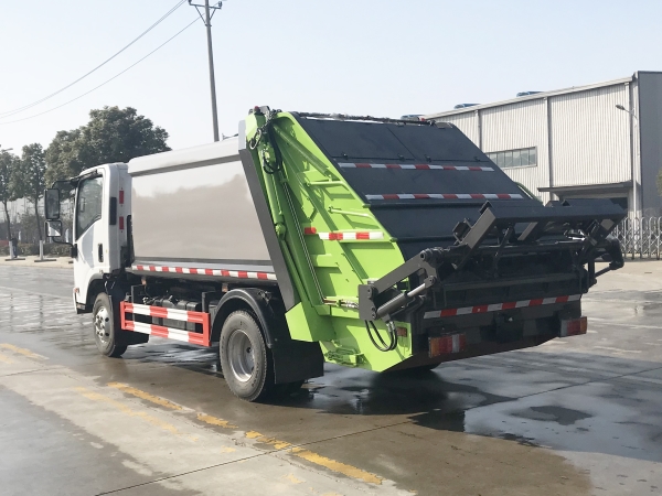 HDW5082ZYSQL6型壓縮式垃圾車（五十鈴KV600）6m3