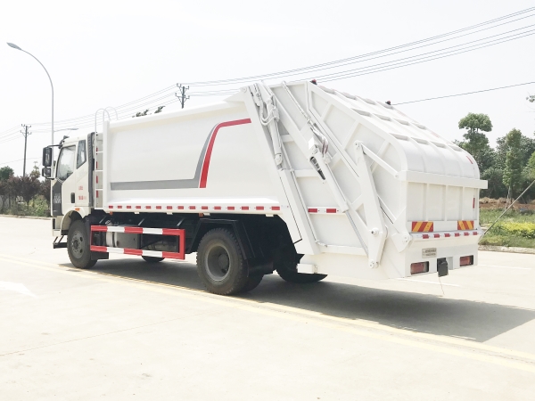 HDW5180ZYSC6型壓縮式垃圾車（一汽解放）12~14m3