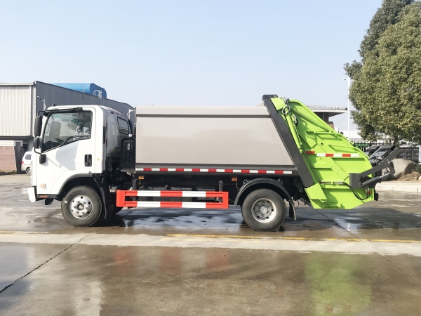 HDW5082ZYSQL6型壓縮式垃圾車（五十鈴KV600）6m3