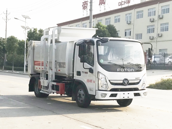 HDW5041TCAB6餐廚垃圾車（福田奧鈴捷運(yùn)）6m3