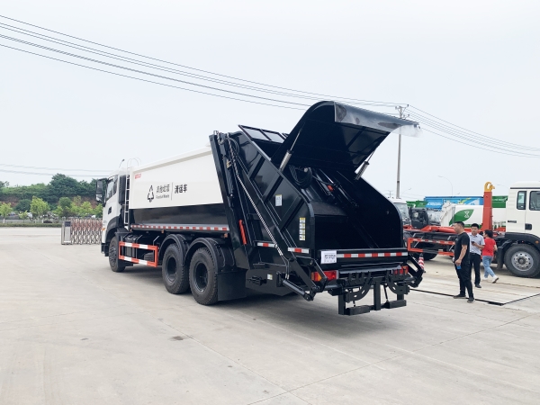 HDW5251ZYSD6型壓縮式垃圾車(chē)(東風(fēng)天龍)18m3