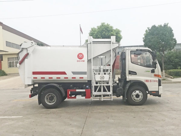 HDW5082TCAH6餐廚垃圾車（江淮駿鈴）6m3