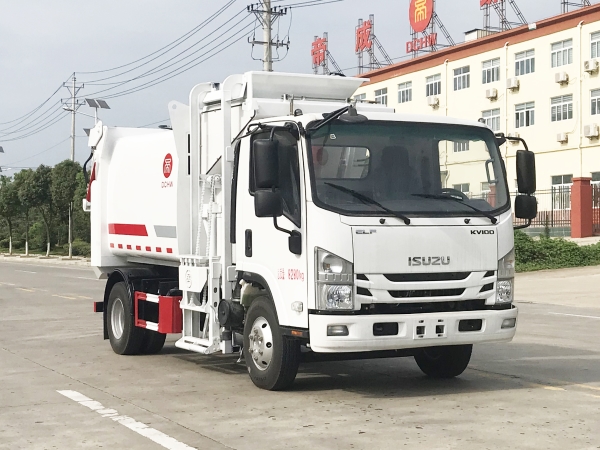 HDW5080TCAQL6餐廚垃圾車(chē)（五十鈴KV100）6m3