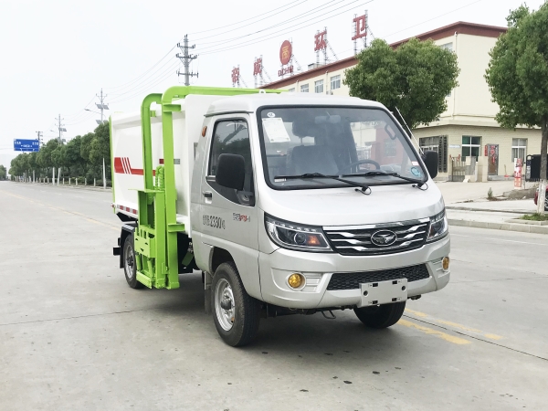 HDW5021ZZZ6自裝卸式垃圾車（唐駿歐鈴賽菱F3）3~4m3